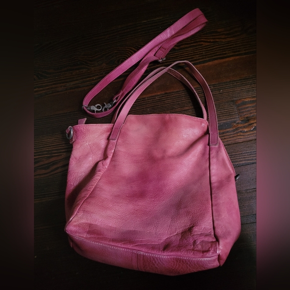 Pink Genuine Leather shoulder bag from Free People - Picture 2 of 5